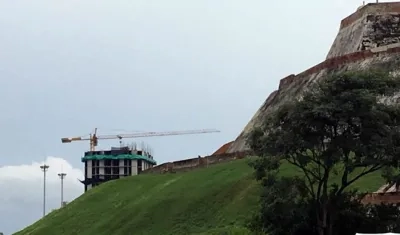 Obras del edificio Aquarela
