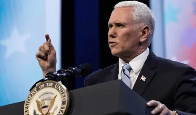 El vicepresidente de EEUU, Mike Pence