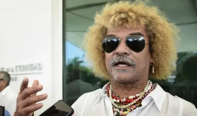 Carlos 'El Pibe' Valderrama.