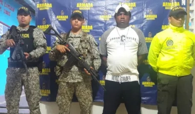 La captura se produjo en el municipio de San Onofre.