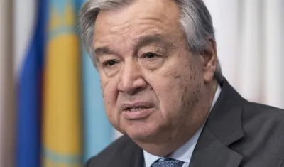 Secretario general de la ONU, António Guterres.