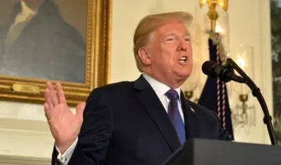 Donald Trump, presidente de Estados Unidos.