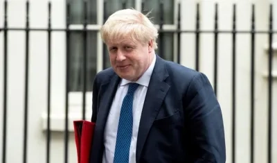 El ministro británico de Asuntos Exteriores, Boris Johnson.