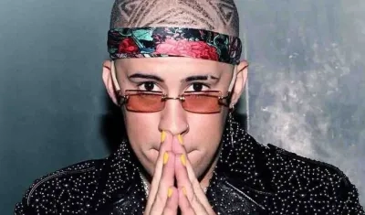 El cantante Bud Bunny.