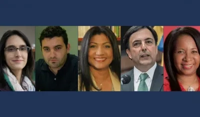 Ellos son los ponentes del Foro de la Registraduría y el Consejo Nacional Electoral en Barranquilla.