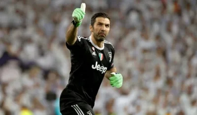 Gianluigi Buffon, capitán de Juventus. 