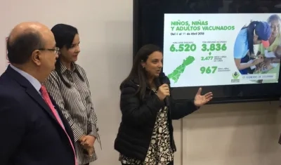 Karen Abudinen hace un balance final de la Operación Guajira.