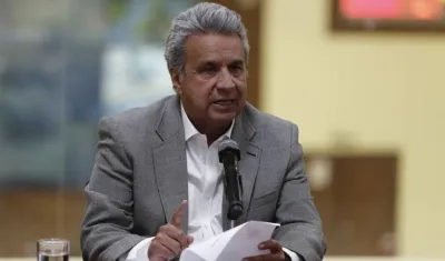 El presidente de Ecuador, Lenín Moreno