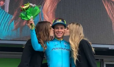 Miguel Ángel López, ciclista colombiano. 