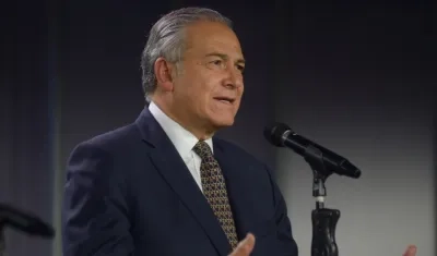 Vicepresidente Óscar Naranjo.