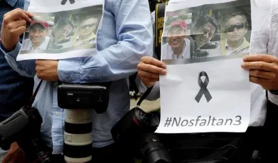 Pedirán justicia por el asesinato de los empleados del diario El Comercio.