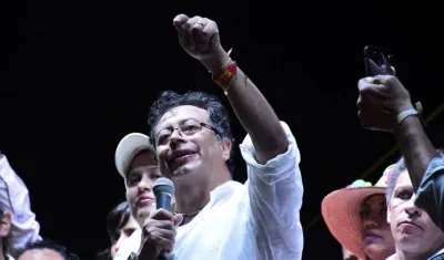 Gustavo Petro. 