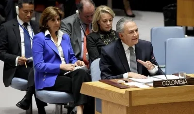 El Vicepresidente de Colombia, Óscar Naranjo.