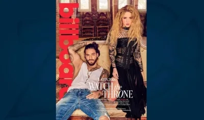 Maluma y Shakira en la portada de la revista Billboard.