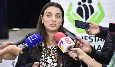 Karen Abudinen, directora de ICBF.