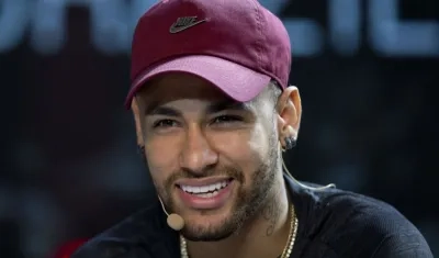 Neymar, delantero brasileño. 