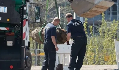 Una parte de Berlín fue evacuada para desactivar la bomba de la Segunda Guerra Mundial.