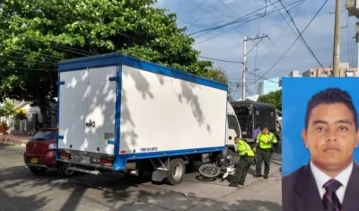 Lugar de los hechos y foto de Arney Alfonso Molano De La Rosa.