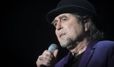 Joaquín Sabina, cantautor español.