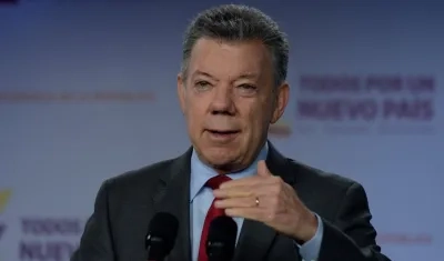 Juan Manuel Santos.