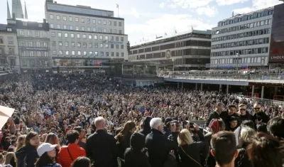 La plaza de Sergels_Torg Platz de Estocolmo.