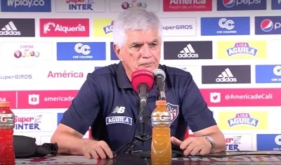 Julio Comesaña, DT del Junior.