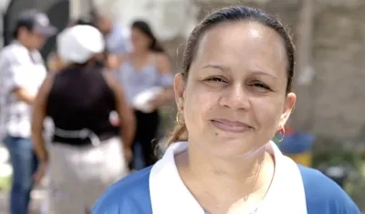La estudiante de derecho Mayerlis Angarita Robles.