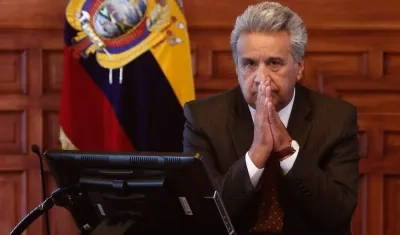 El presidente ecuatoriano, Lenín Moreno