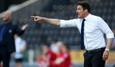 Massimo Oddo, técnico italiano. 