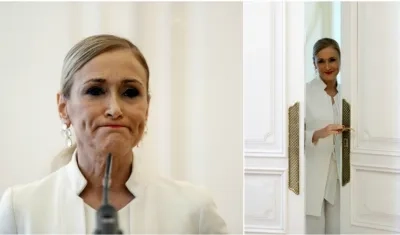 Cristina Cifuentes, ex presidenta de la región de Madrid.