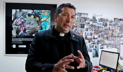 El obispo de Tumaco, Orlando Olave Villanova.