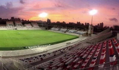 Estadio Romelio Martínez, sede del Compromiso por la paz. 
