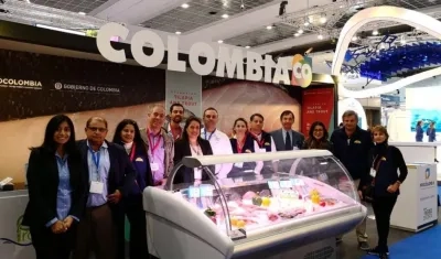 Stand de Colombia en European Seafood Exposition. Tilapia, Trucha y Cachama, excelente oferta para el mundo.