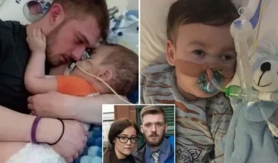 Tom Evans, de 21 años, y Kate James, de 20, se mostraron "desconsolados" con la muerte de Alfie.