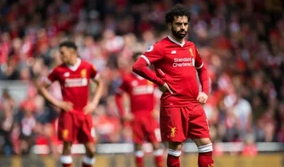 Mohamed Salah, jugador del Liverpool. 