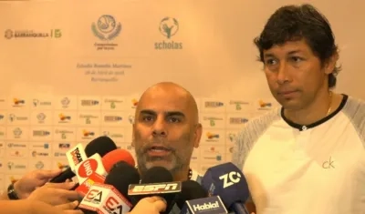 Mauricio Serna y Jorge Bermúdez. 