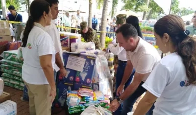 También ha brindado atención a salud. 