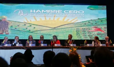 En la III Cumbre del Hambre participaron expertos de 35 países y nueve expresidentes iberoamericanos.