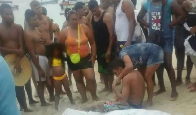 El cuerpo del menor fue rescatado por nativos del sector.