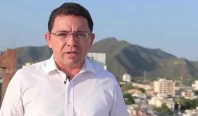 Rafael Martínez, alcalde de Santa Marta.