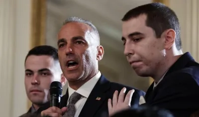 Andrew Pollck, padre de una de las víctimas.