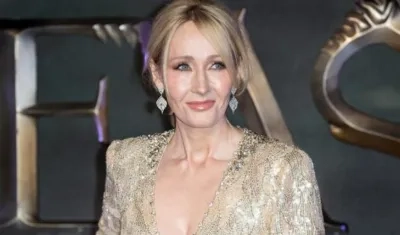 La escritora británica J.K.Rowling.