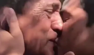 Poncho Zuleta y su hijo Cande Zuleta.