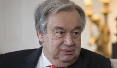 El secretario general de la ONU, António Guterres.