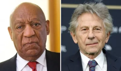 El actor Bill Cosby y el cineasta Roman Polansky.