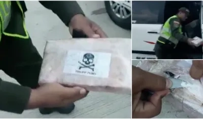 La llevaban en escondida en los asientos. 