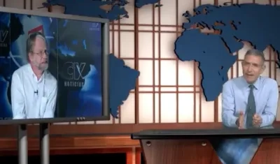 Antanas Mockus y Jorge Cura.