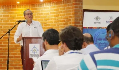 El Procurador General de la Nación, Fernando Carrillo.