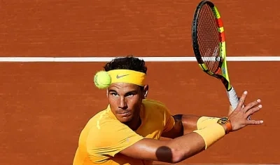 Rafael Nadal, tenista español. 