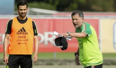 Juan Carlos Osorio, técnico de la selección México. 